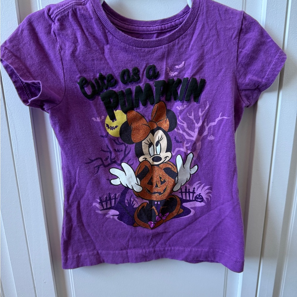 Disney Purple Graphic Tee- size 4t